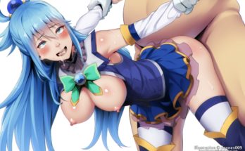 Aqua Goddess Style by Dannex009 | KonoSuba Hentai 13