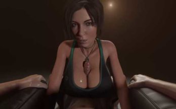 Lara Croft Tanktop Paizuri by GIFdoozer | Tomb Raider Hentai 17