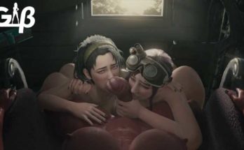 Serious Handler and The Handler Team Up by GeneralButch | Monster Hunter World Hentai 23
