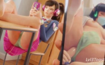 Academy D.Va OF Video by Lvl3Toaster | Overwatch Hentai 13