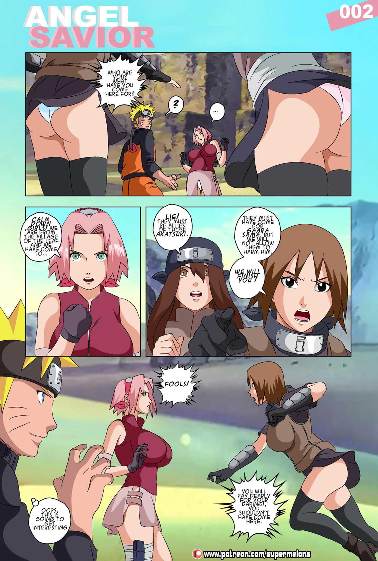 Angel Savior by Super Melons | Naruto Hentai Comics Hentai 11