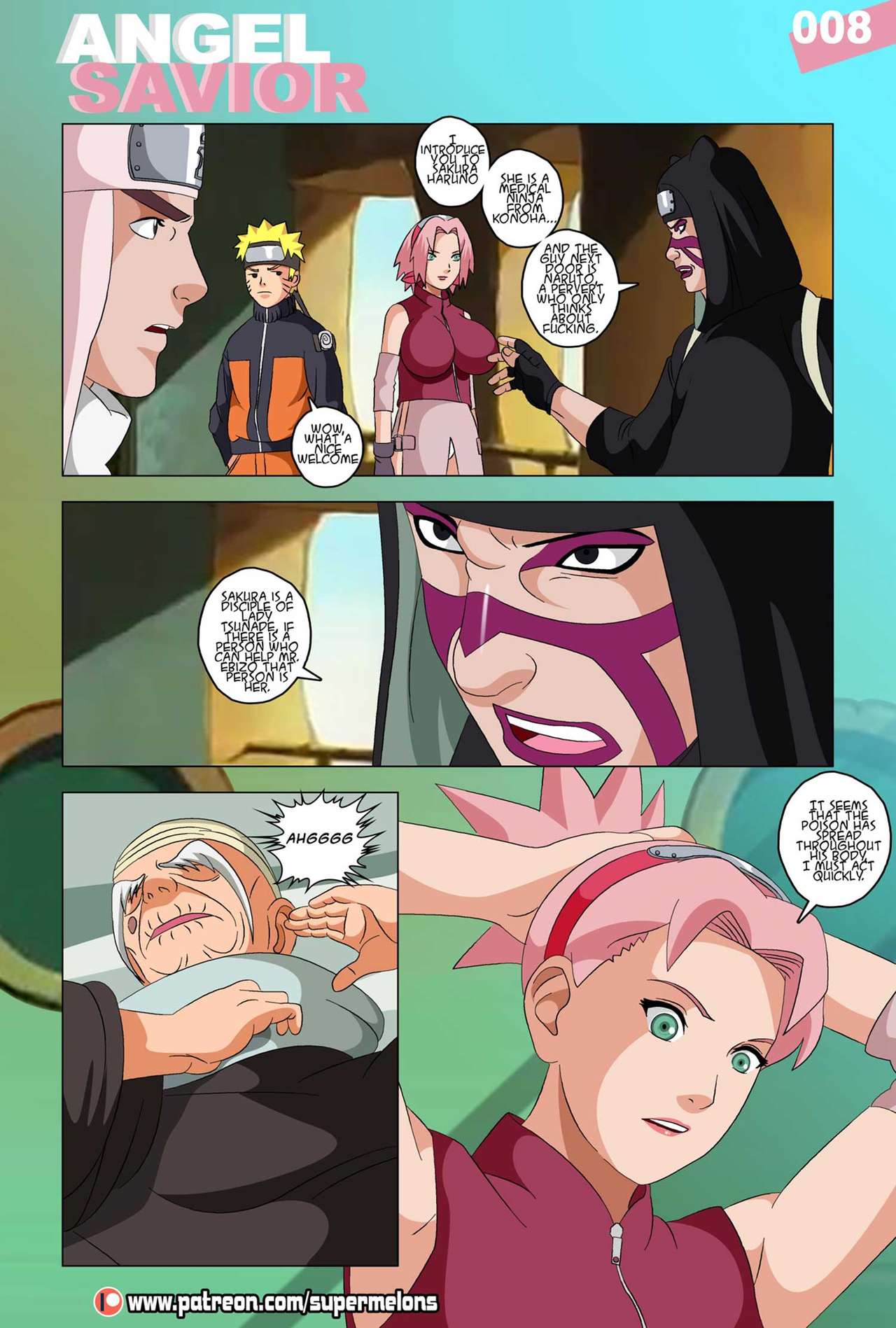 Angel Savior by Super Melons | Naruto Hentai Comics Hentai 23