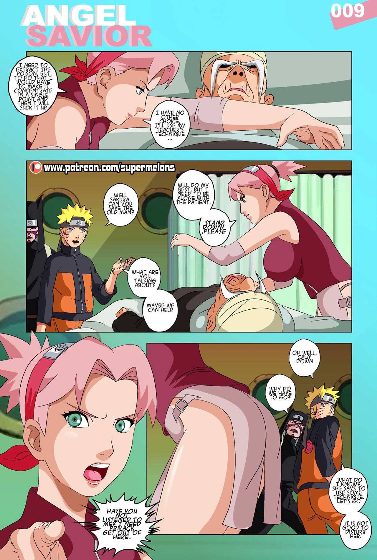 Angel Savior by Super Melons | Naruto Hentai Comics Hentai 25