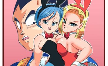 Vegeta's Gift Ft. Bulma and Android 18 by FunsexyDB | Dragon Ball Hentai 1