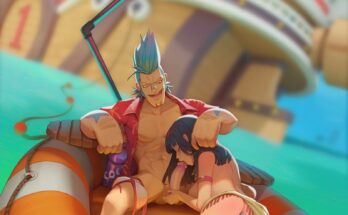 Nico Robin Sucking Franky Cock by bartolomeobari | One Piece Hentai 6