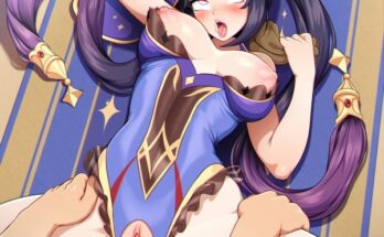 Mona out of Sunscreen by Neocoill | Genshin Impact Hentai 3