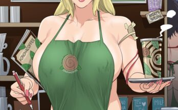 Tsunade's Starbucks Iced Latte With Breast Milk by raikage art | Naruto Hentai 3