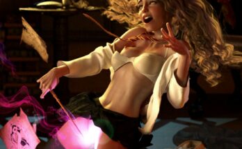 Hermione Granger Cast Her Dirty Spell by 4Kolor | Harry Potter Hentai 15