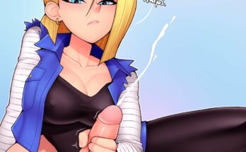 Android 18 Squeeze Your Cock by loodncrood | Dragon Ball Hentai 13