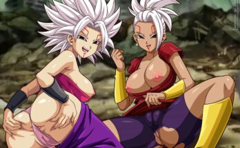 Caulifla and Kale Inviting by Sano Br | Dragon Ball Hentai 6
