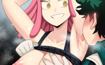 Lewd Moment of Mei X Deku by Devilukez | My Hero Academia Hentai 4