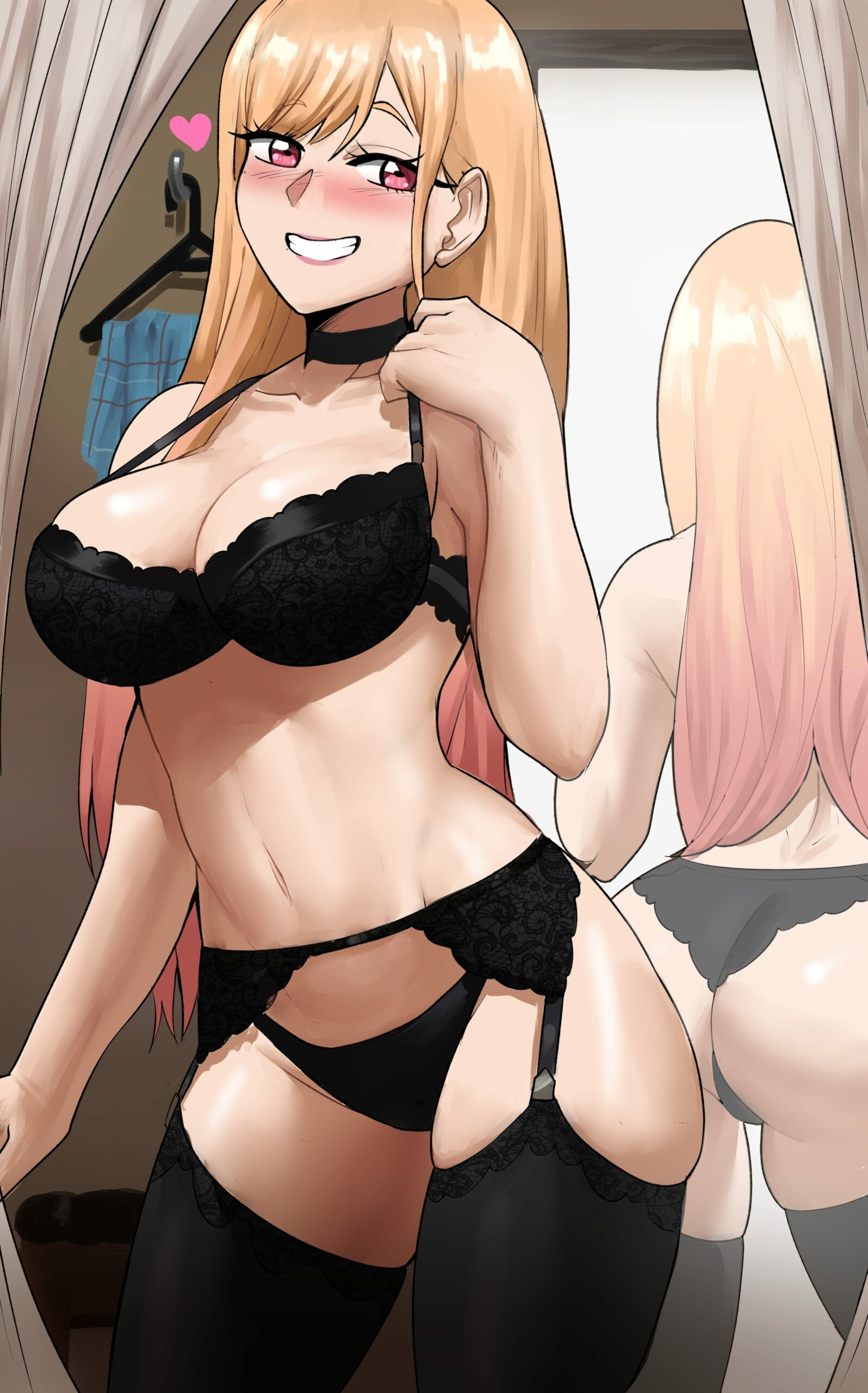 Kitagawa Marin Sexy Lingerie by echosaber | Sono Bisque Doll wa Koi o Suru Hentai 1 Kitagawa Marin Sexy Lingerie