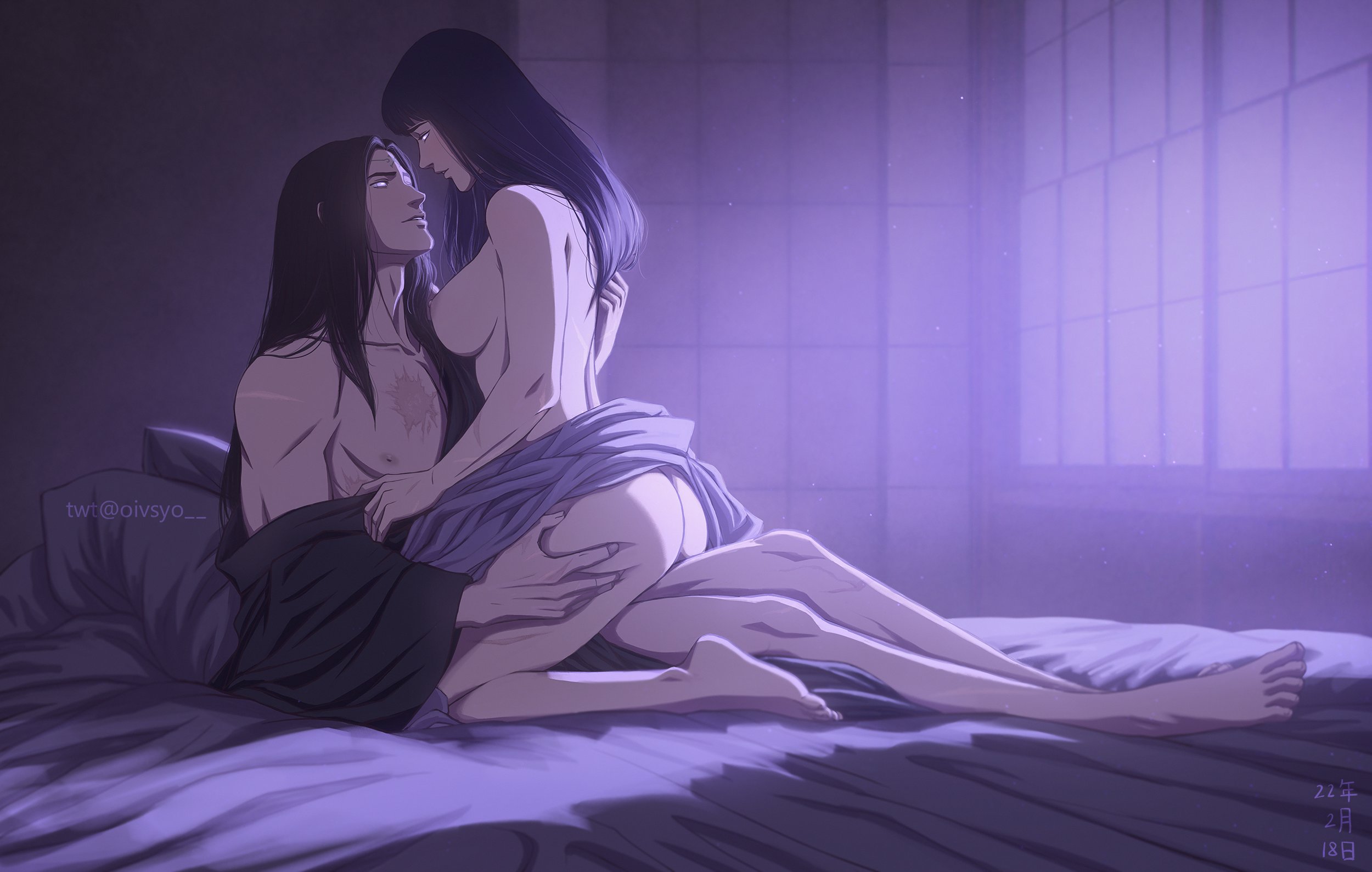 Hinata X Neji Wholesome Sex by oivsyo | Naruto Hentai 1 Hinata X Neji Wholesome Sex