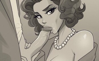 Scarlet Witch, Wanda Maximoff Blowjob Nude by toksie