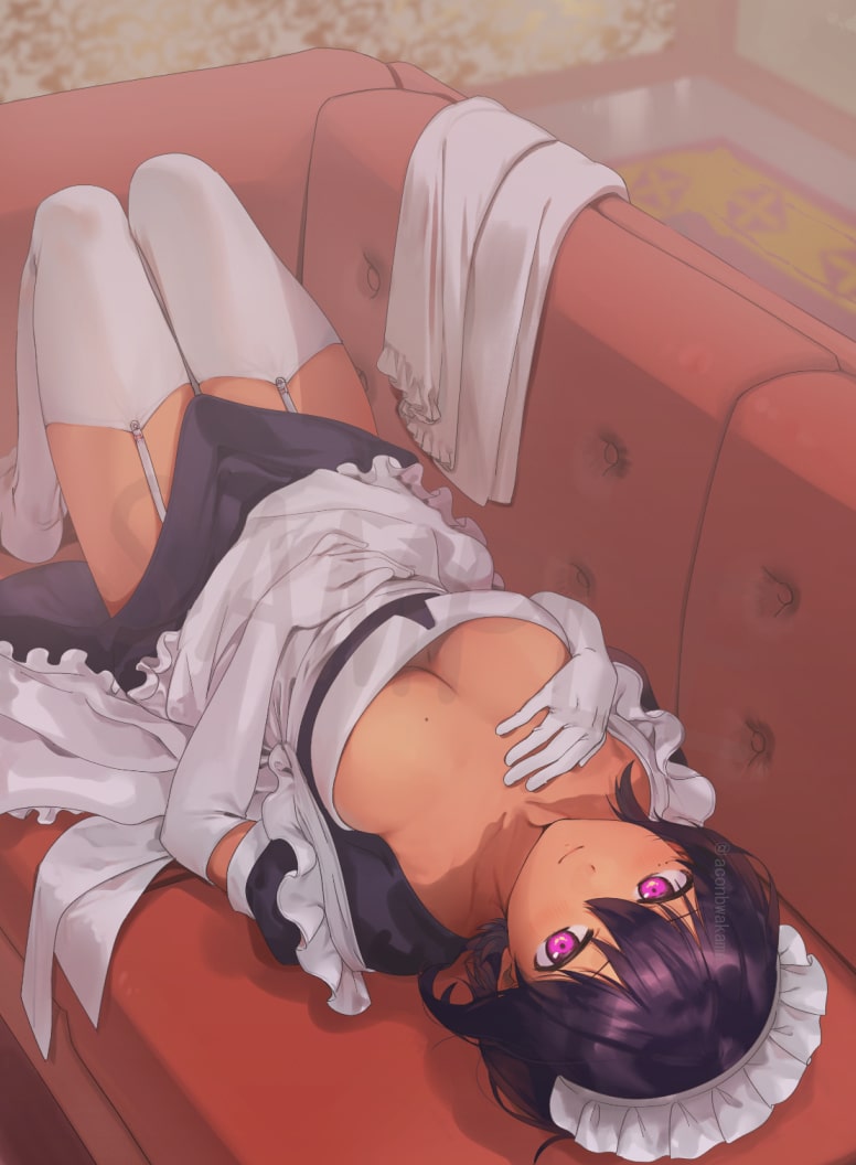 Lilith Offer You Her Service by konbu wakame | Saikin Yatotta Maid ga Ayashii Hentai 1 Lilith Offer You Her Service by konbu wakame