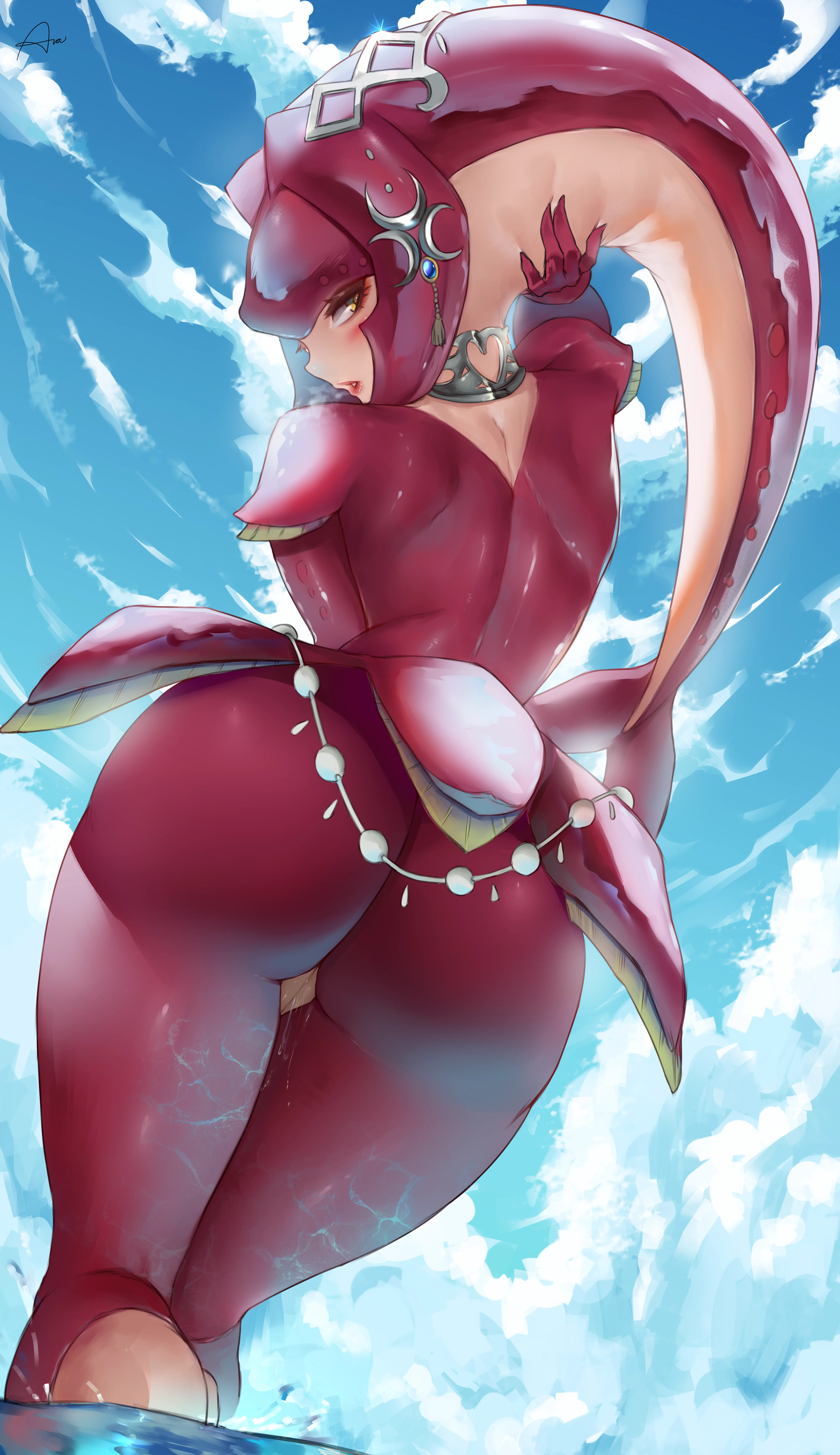 Mipha's Fish Pussy by Araneesama | The Legend of Zelda Hentai 1 Mipha's Fish Pussy by Araneesama