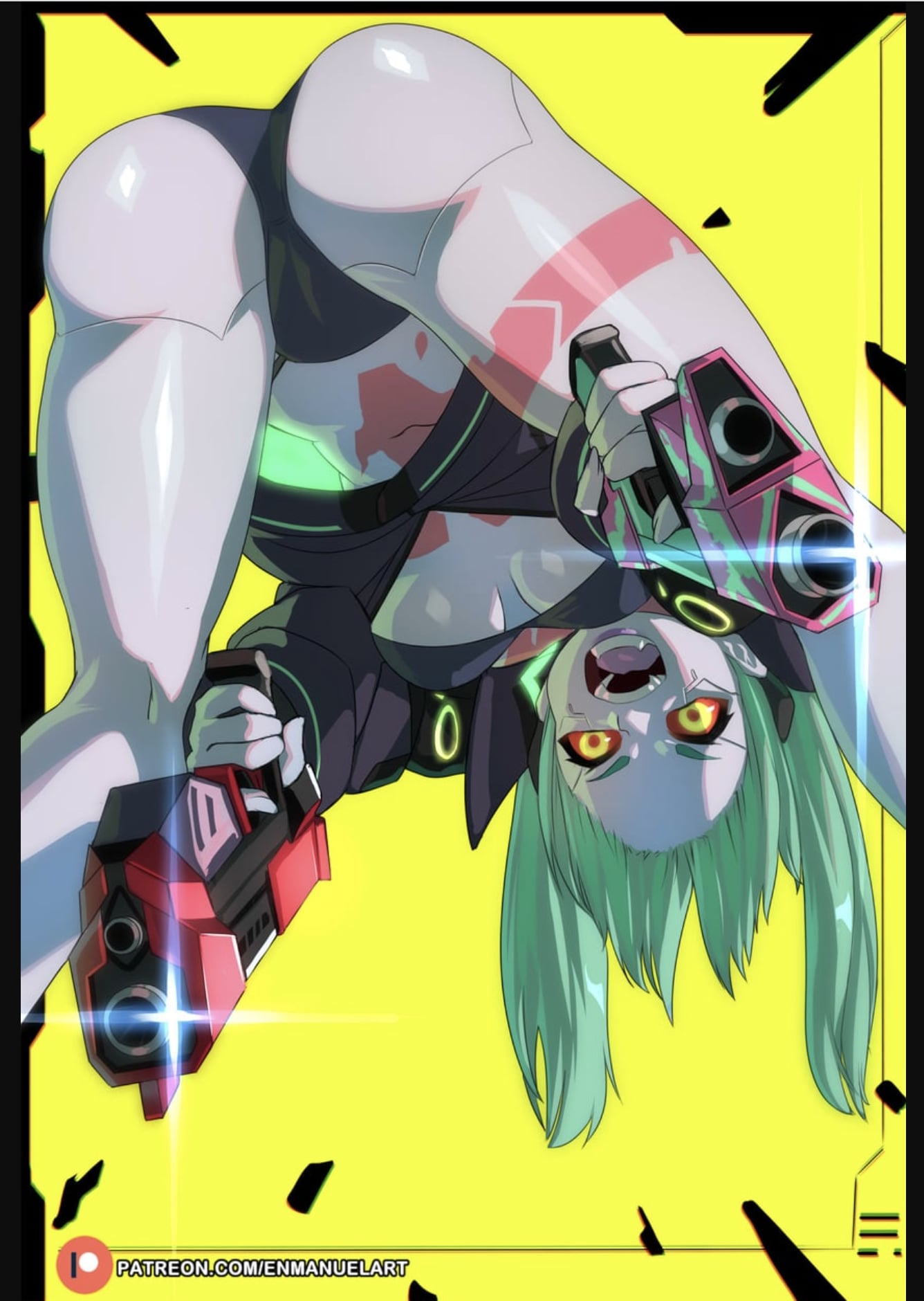 Cyberpunk Rebecca Echi by enmanuelart20 Hentai 1 Cyberpunk Rebecca Echi by enmanuelart20