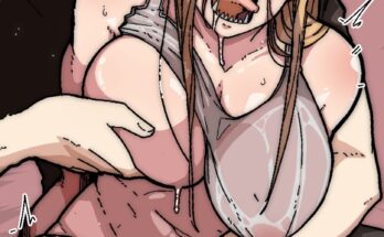 Denji Playing With Power's Body by Mark Gavatino | Chainsaw Man