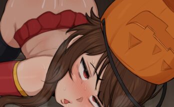 Megumin Amazing Halloween Party by Afrobull