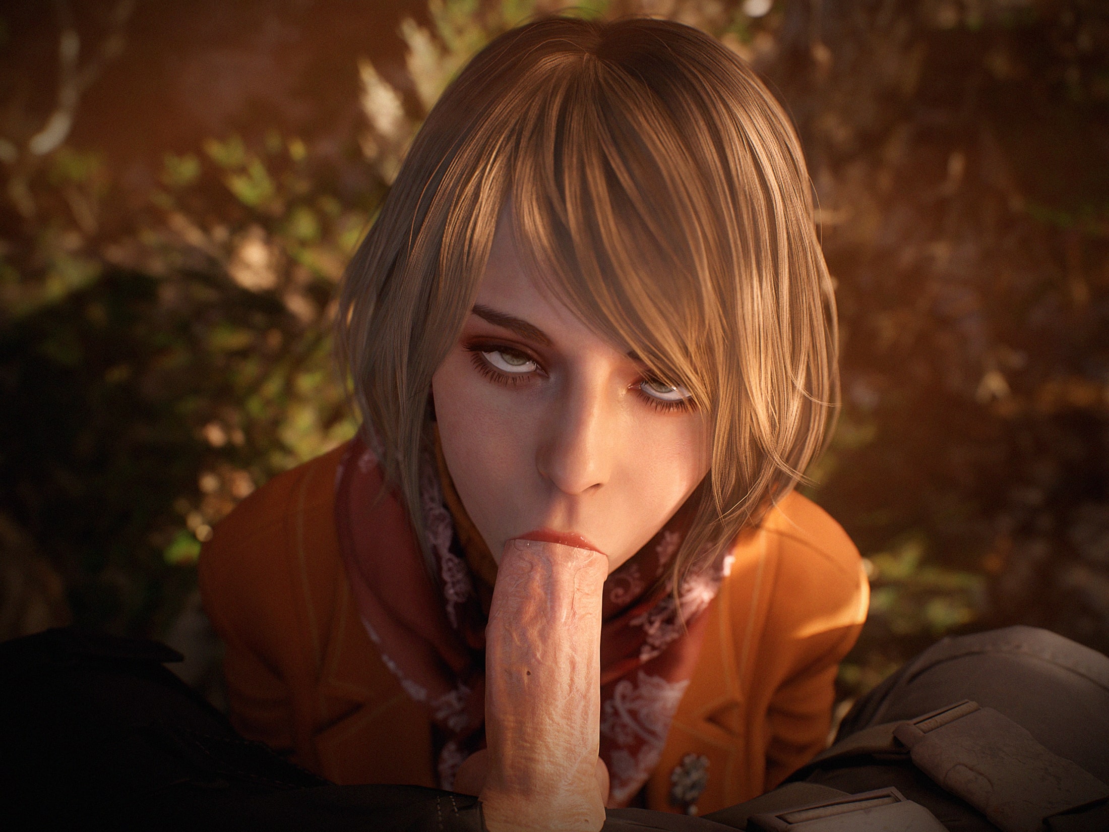 Ashley Graham Blowjob by fugtrup | Resident Evil 4 Remake Hentai 1 Ashley Graham Blowjob by fugtrup