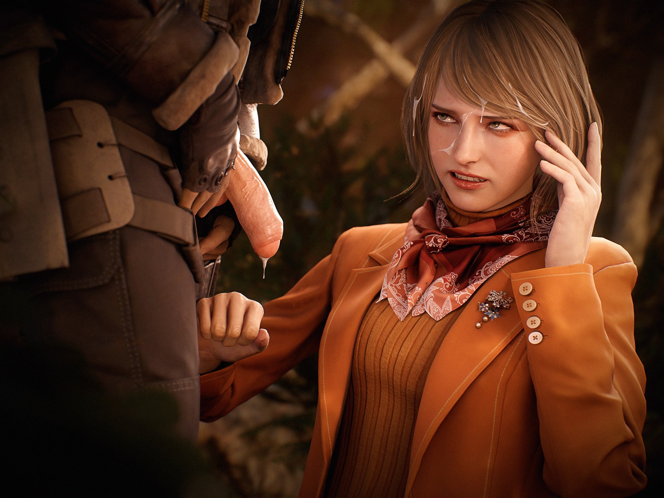 Ashley Graham Facial by fugtrup | Resident Evil 4 Remake Hentai 1 Ashley Graham Facial by fugtrup
