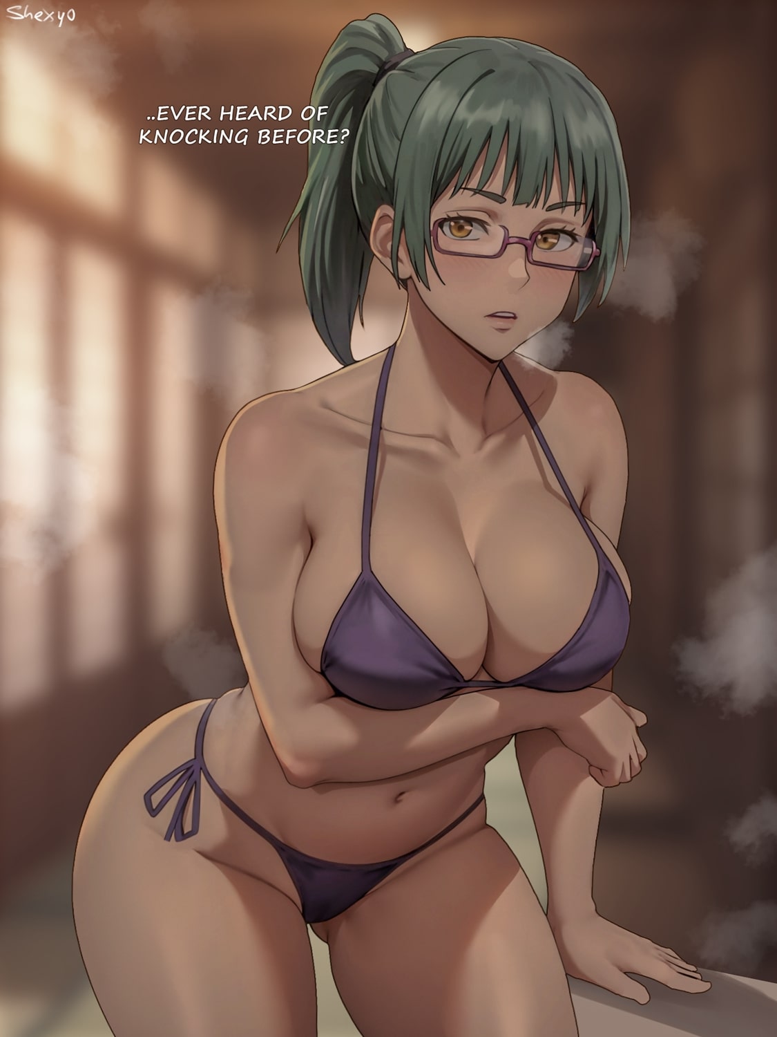 Zenin Maki Bikini by Shexyo | Jujutsu Kaisen Hentai 1 Zenin Maki Bikini by Shexyo