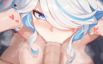 Furina’s Fellatio by greem bang Genshin Impact-min