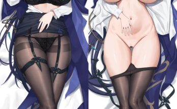 Clorinde Dakimakura by sp123 Genshin Impact-min