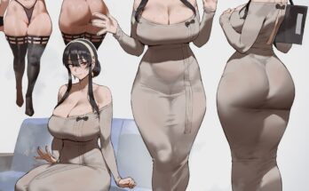 Yor Forger Sexy Dress by Shexyo Spy X Family-min