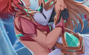 Futa Pyra X Mythra by exlic Xenoblade