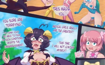 Magia Baiser Vs Tres Magia Magenta, Azul and Sulfur by Hornygraphite | Mahou Shoujo ni Akogarete Hentai 5