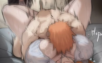 Ichigo Can’t Resist Rangiku Matsumoto’s Gigai by kumkwat art – Bleach Hentai 21