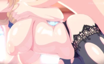 Lisa X Aether Backshot Animation by Theobrobine – Genshin Impact