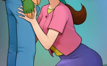 Delia Ketchung Good Luck Kiss for Ash by Loodncrood – Pokemon Hentai 1