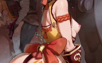 Escoffier, Xiangling and The Hilichurls by Thiccwithaq – Genshin Impact Hentai 23
