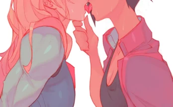 Blonde Blazer X Invisigal Tongue Kiss by Rebigaki Art – Dispatch (Game) blonde blazer x invisigal tongue kiss by rebigaki art – dispatch (game)