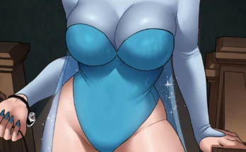 Emma Frost As Elsa for Halloween by Echosaber – Frozen X Marvel Hentai 3