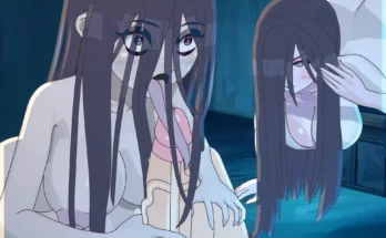 Saeki Kayako Vs Yamamura Sadako Rule34 Animation by Amplected – The Grudge X The Ring Hentai 11