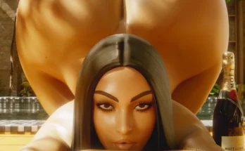 Kim Kardashian by Drakepowers - Fortnite Hentai 13