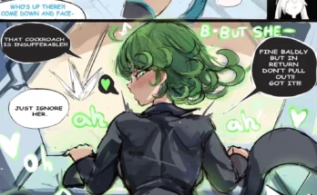 saitama and tatsumaki holding the high ground by rakeemspoon – vocaloid x one punch man